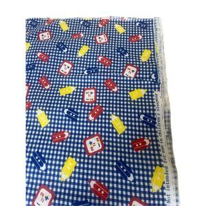 Retro fabric “Back to School” by Spring  Industries